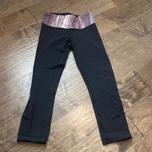 Lululemon cropped leggings